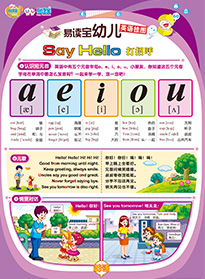 易讀寶幼兒英語掛圖